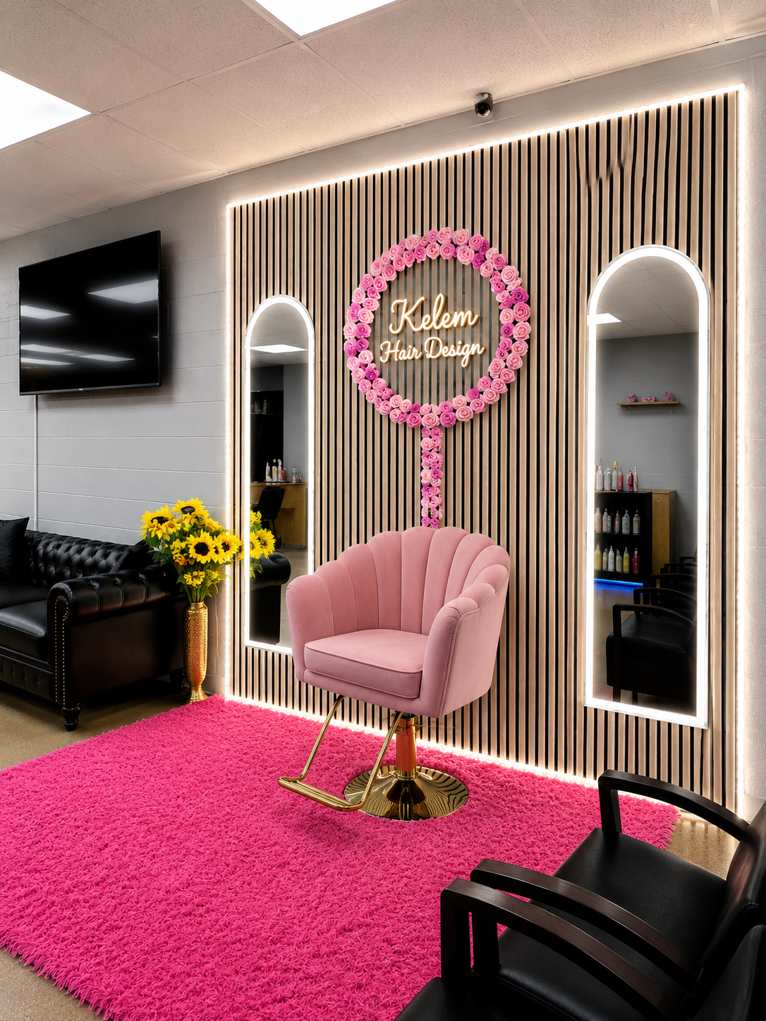 Kelem Hair Design feature area
